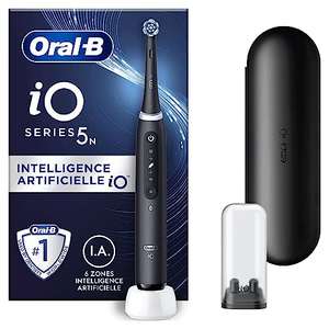 Brosse À Dents Électrique Oral-B iO 5N - Noire, Connectée Bluetooth