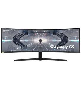 Écran PC incurvé 49" Samsung Odyssey G9 C49G95TSSP - 5K, HDR1000, QLED VA, 240 Hz, 1 ms, FreeSync Premium Pro / G-Sync (Carrefour)