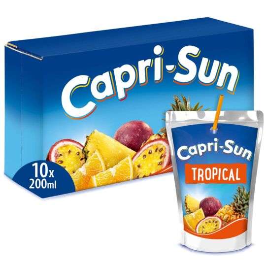 3 packs de 10 poches de boissons Capri Sun - 30 x 20 cl