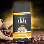 Lot de 4 sachets de café en grains entiers Der-Franz Crema - 1kg