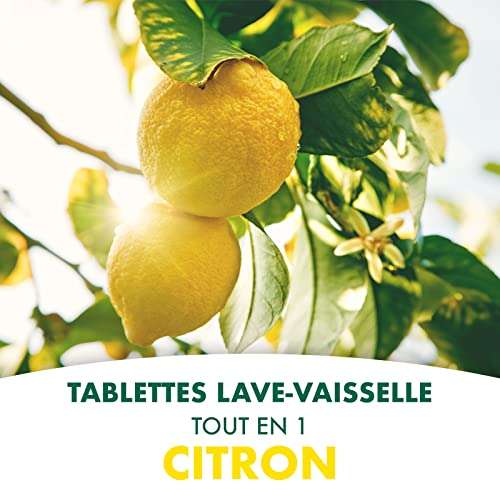 32 dosettes Lave-vaisselle L'arbre Vert Citron