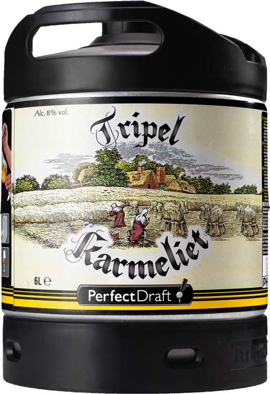 Fût de bière PerfectDraft Tripel Karmeliet - 6L, Quaëdypre (59)