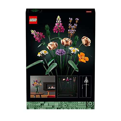 Jeu de construction Lego Icons Bouquet de fleurs 10280