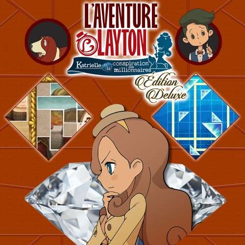 Sélection de jeux Nintendo Switch - Ex : L'aventure Layton : Katrielle et la Conspiration des Millionnaires - Édition Deluxe (Dématérialisé)