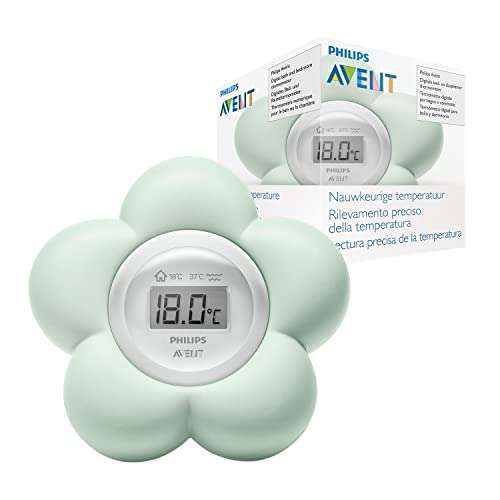 Thermomètre numérique de bain pour bébé Philips Avent - 100% étanche et mesure précise
