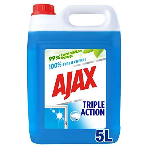 Produit Nettoyant Vitres Ajax Triple Action - 5 litres
