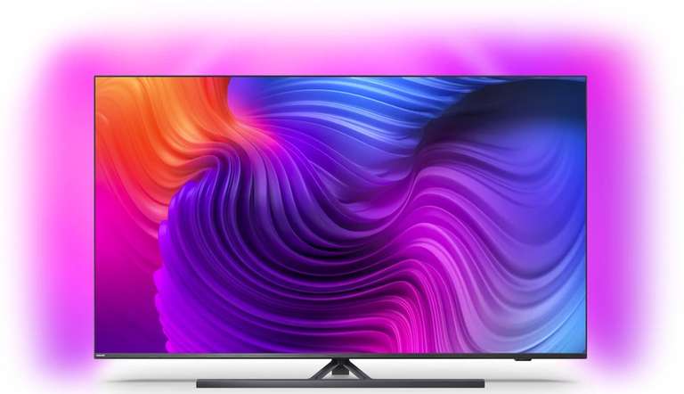 TV 65" Philips The One 65PUS8546 - LED, 4K UHD, HDR, Dolby Vision, Ambilight, Android TV
