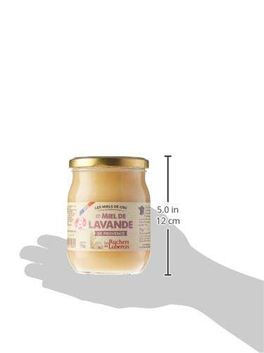 Pot de miel Les Ruchers du Luberon - Miel Lavande IGP / Label Rouge (750 g)
