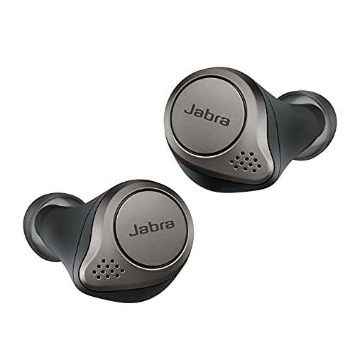 Écouteurs intra-auriculaires sans-fil Jabra Elite 75t - Coloris Titane (Occasion - Très bon à 44,89€, Comme Neuf à 47.30€)