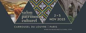 Entrée gratuite au Salon International du Patrimoine Culturel au Louvre à Paris (75)