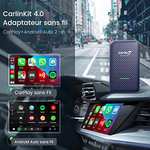 Adaptateur auto sans-fil CarPlay & Android Carlinkit 4.0 (vendeur tiers)
