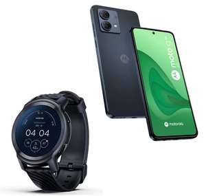 Smartphone 6.5" Motorola G84 (5G, OLED FHD+ 120Hz, Snapdragon 695, RAM 12Go, 256Go) + Montre connectée Watch 100 (+25.90€ en RP - Boulanger)