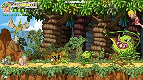 New Joe & Mac Caveman Ninja - T-rex Edition sur Nintendo Switch