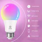 Lot de 4 Ampoules Woox Smart Light Bulb - fonctionne avec Alexa (Via Coupon - Vendeur Tiers)