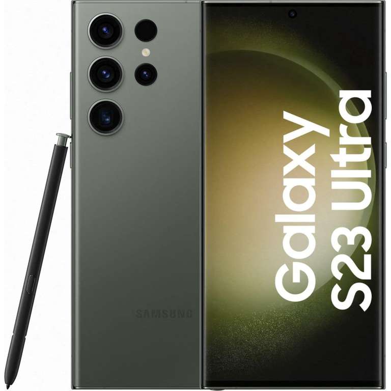 Smartphone 6.8" Samsung Galaxy S23 Ultra - 256 Go, vert, version US (+ 71.60 € offerts en Rakuten Points)