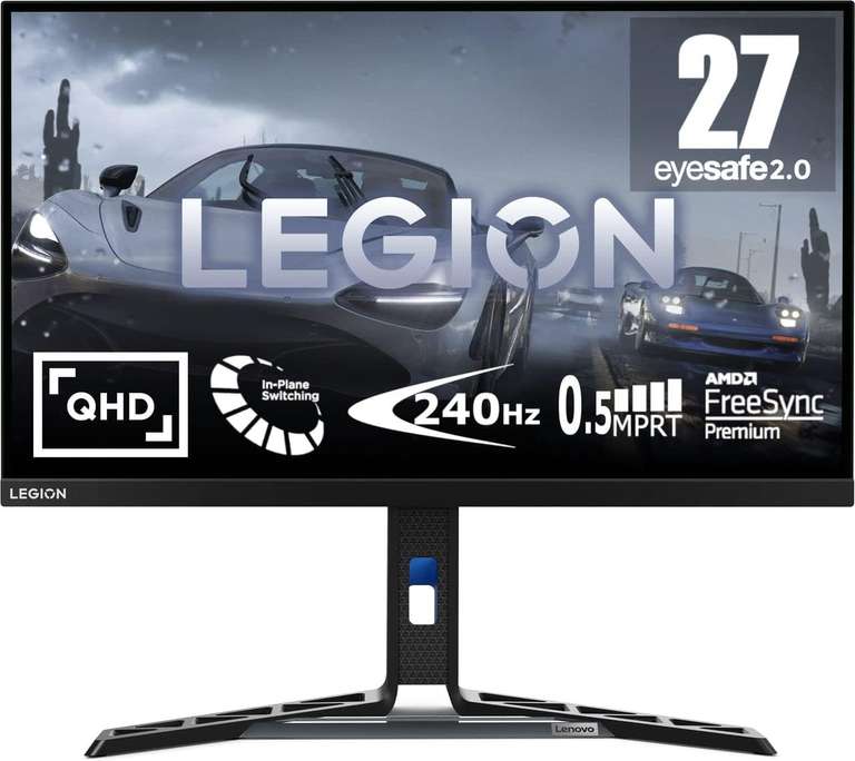Écran PC 27" Lenovo Legion Y27qf-30 - 2K QHD, 280Hz (OD), 0,5ms MPRT, FreeSync Premium