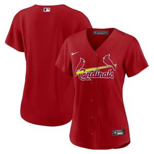 Chemise de baseball St Louis Cardinals Femme - Tailles S à XXL