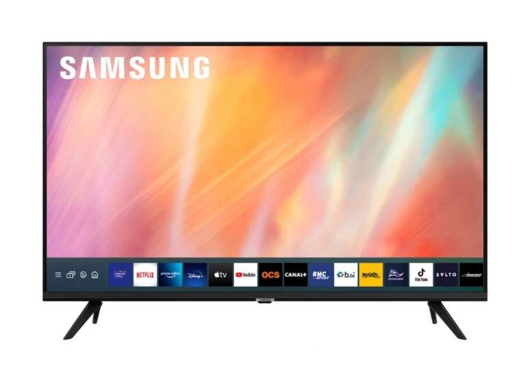 TV 65" Samsung UE65AU7025 - 4K UHD, Smart TV (via remise panier)