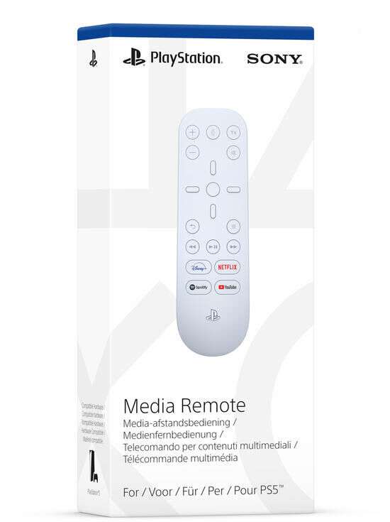 Télécommande Sony Media remote pour PS5