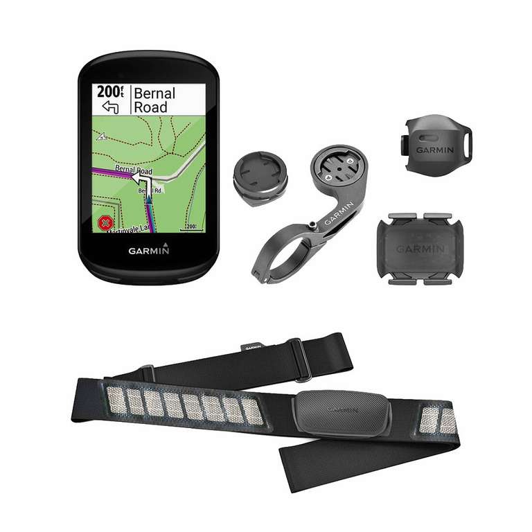 Pack compteur GPS Garmin Edge 830 Pack Performance + Ceinture cardiaque Garmin HRM DUAL