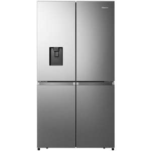 Réfrigérateur multi portes Hisense RQ758N4SWSE - 606L (390+216), Froid ventilé, Classe E (via ODR 200€)
