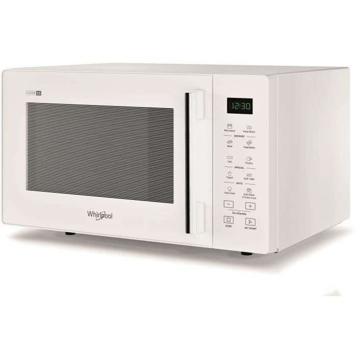 Micro-ondes Whirlpool MWP2S1 - 25L, 900W, Auto Cook (7 recettes)