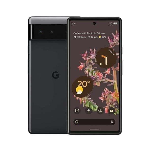 Smartphone 6,4" Google Pixel 6 - 128 Go, Noir (Vendeur tiers)