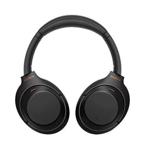 Casque audio sans fil à réduction de bruit active Sony WH1000XM4 - Noir