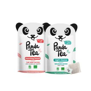25% dès 60€ d'achats Panda Tea - ex : 2 Coffret thés de Noël : Roue  Enchan-thé 36 sachets –