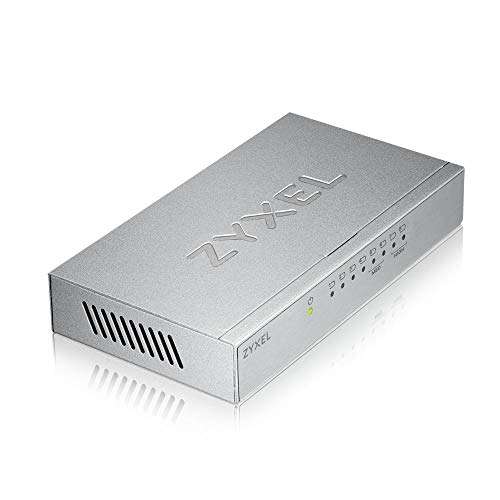Switch Gigabit Ethernet ZyXEL GS-108S v3 - 8 ports, 10/100/1000 Mbps