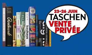 Sélection de livres des Éditions Taschen en promotion (taschen.com)