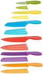 Set de couteaux colorés Amazon Basics - 12 pièces