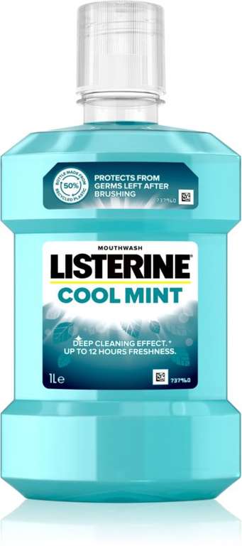 Bain de bouche Listerine Cool Mint - 1L