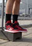 Baskets Nike Air Jordan 1 Mid Reverse Bred - tailles du 49,5 au 52,5