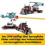 LEGO Creator 3-en-1 Camion Plateforme avec Hélicoptère