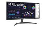 Écran PC 29" LG UltraWide 29WQ60A-B - Dalle IPS UWFHD, 5ms GtG 100Hz, HDR 10, sRGB 99%, AMD FreeSync, inclinable, USB-C, HP intégrés