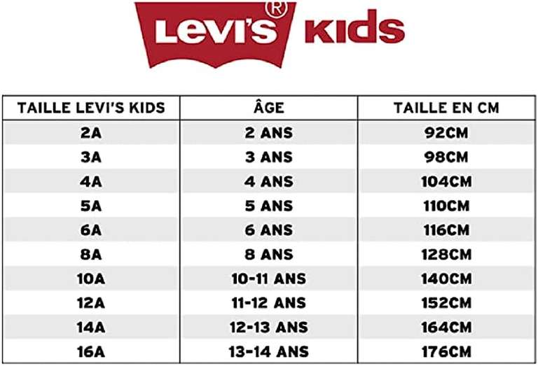 T-shirt garçon Levi's Kids -l/s batwing -10-16 ans et 2 and