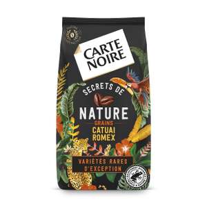 Café Grain Carte Noire Secrets de Nature - Catuai Romex - Certifié Rainforest Alliance - Paquet de 1 kg