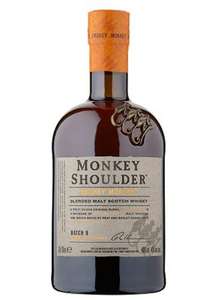 1 Bouteille de Whisky Blended Malt Monkey Shoulder Smokey Monkey - Batch 9, Ecosse, 40% vol., 70 cl