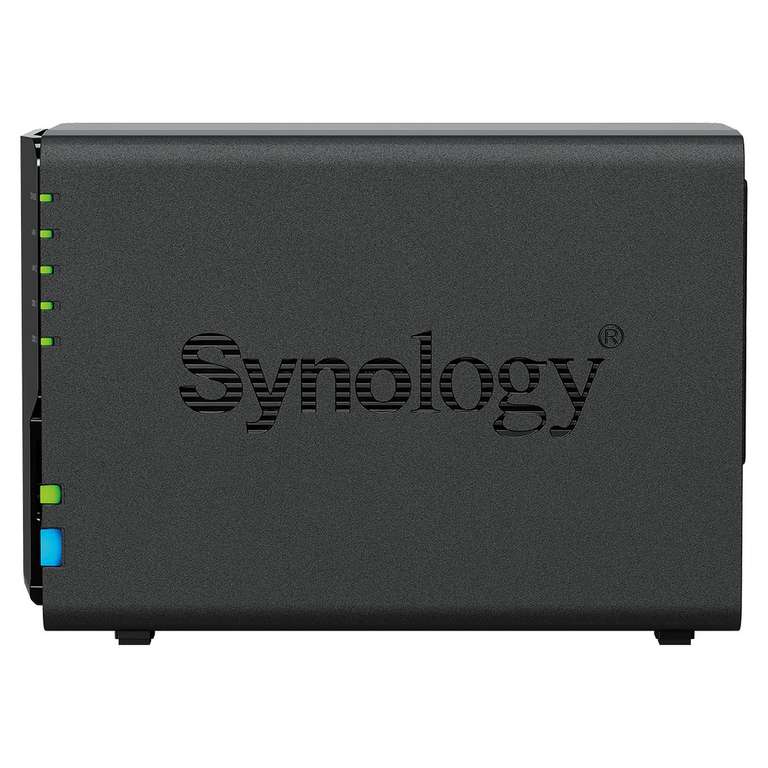 Serveur de stockage NAS Synology DS224+ avec 2 Disques dur 4To WD