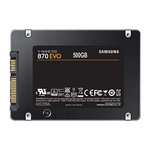 SSD interne 2.5" Samsung 870 Evo - 500 Go