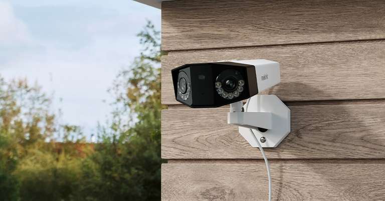 Caméra de surveillance Reolink Duo 2 PoE, 4K avec un champ de vision à 180°