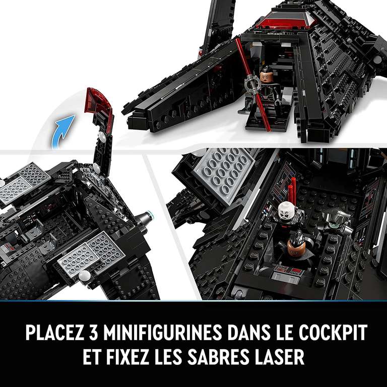 Jeu de construction Lego Star Wars (75336) - Le Vaisseau Scythe de l’Inquisiteur