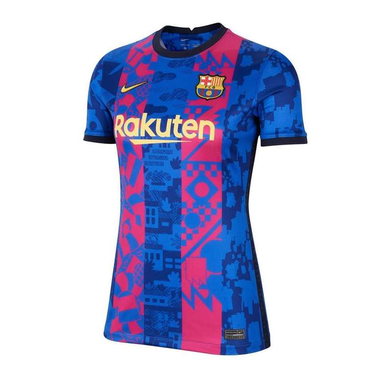Maillot de Football d'avant match pour femme Nike FC Barcelone - du S au XL