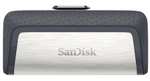 Clé USB SanDisk Ultra Dual 256Go - 3.1, Double connecteur USB Type-C et Type-A (+ 1,40€ en Rakuten Points)