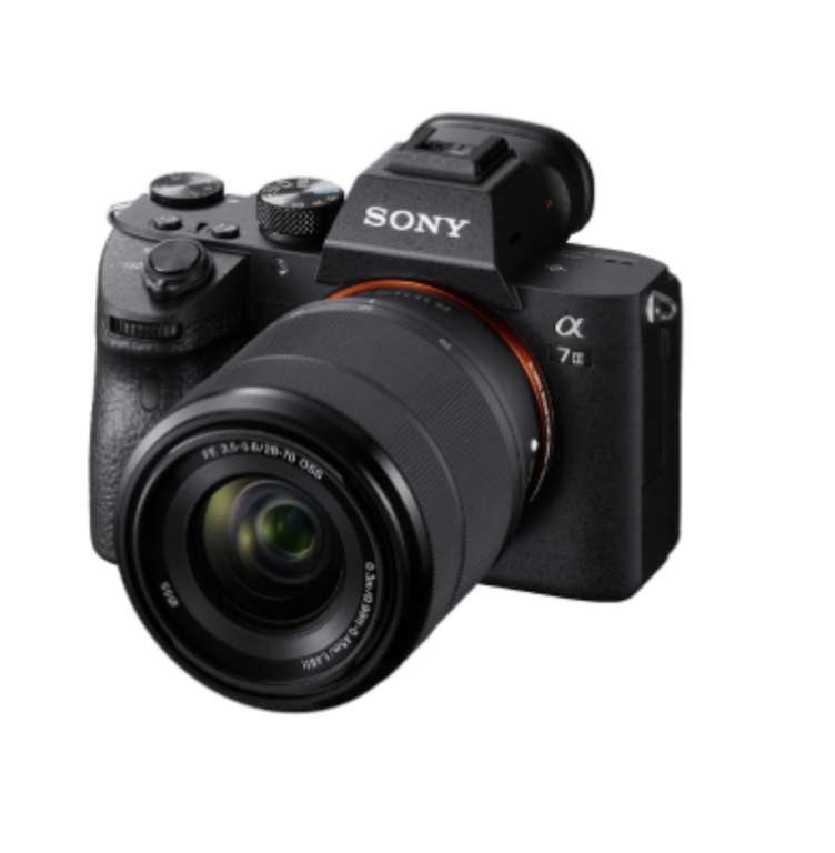 Appareil photo hybride Sony A7 III + objectif FE 28-70MM F/3.5-5.6 OSS