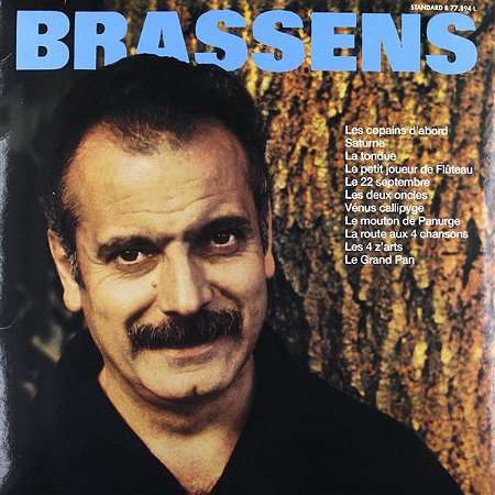 Séléction d'albums vinyles Georges Brassens en promotion - Ex : Fernande