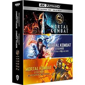 Coffret Blu-Ray 4K 3 films Mortal Kombat