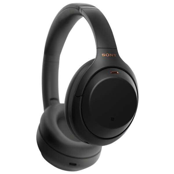 Casque audio sans-fil à réduction de bruit active Sony WH-1000XM4 - Bluetooth, noir (Frontaliers Suisse)