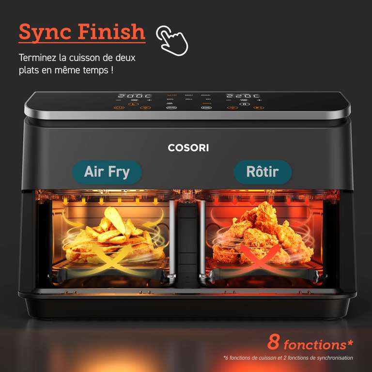 Cosori Air Fryer 10-en-1, 8,5L